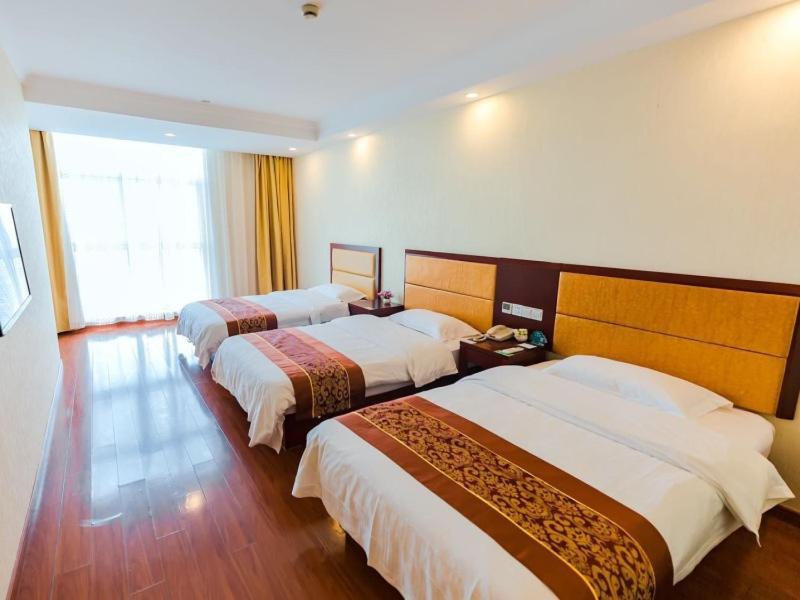 Greentree Inn Shanghai Jiading The South Of F1 Circuit Fangtai Hardware Market Express Hotel Exterior photo