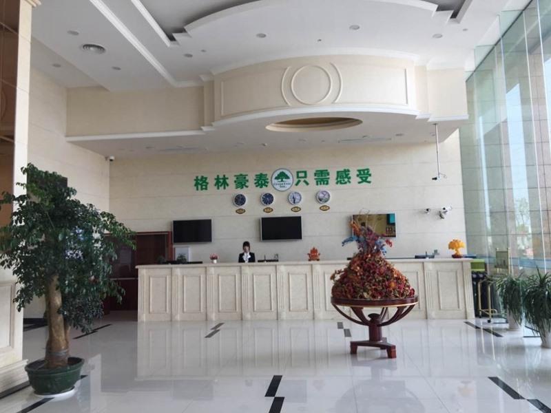 Greentree Inn Shanghai Jiading The South Of F1 Circuit Fangtai Hardware Market Express Hotel Exterior photo