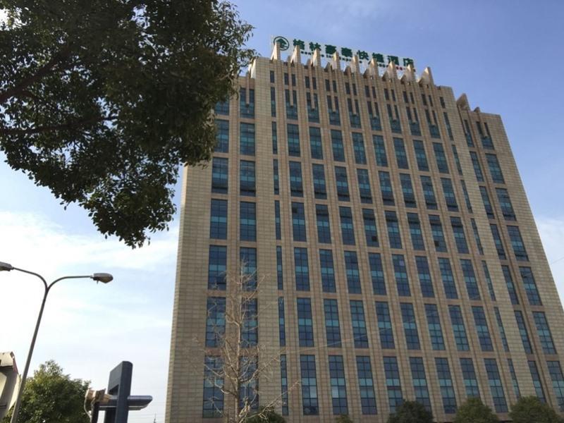 Greentree Inn Shanghai Jiading The South Of F1 Circuit Fangtai Hardware Market Express Hotel Exterior photo